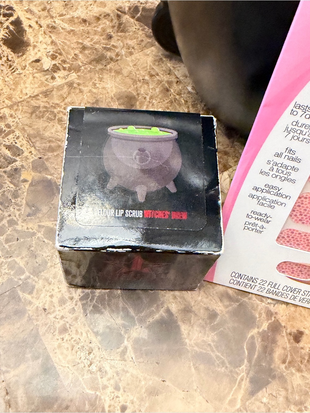 🥰♥️Jeffree Star Cosmetics & Pink Pattern Nail Make-Up Full Cover Strips - Picture 4 of 9